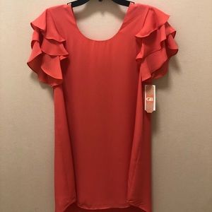 Coral Giani bini coral dress size small NWT